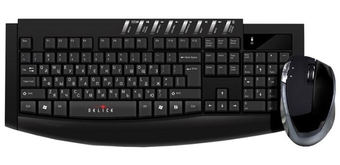Офисный набор Oklick 230M Wireless Keyboard & Optical Mouse Офисный набор Oklick 230M Wireless Keyboard & Optical Mouse