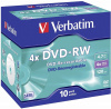Диск DVD-RW Disc  Verbatim  4.7Gb  4x Jewel Case (10шт) за шт.