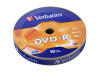 Диск DVD-R   4.7Gb 16x  Verbatim <уп. 10 шт.> на шпинделе (43523)