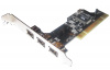 Контроллер TRENDnet TFW-H4PI (OEM) PCI, IEEE 1394, 3 port-ext / 1port-int