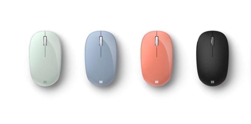 Компактная, яркая, современная мышь Microsoft Bluetooth