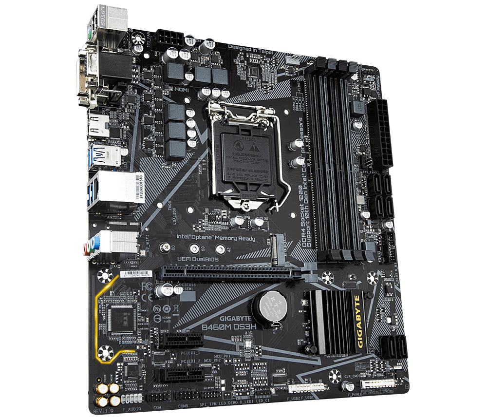 Материнская плата Intel® B460 DS3H семейства Ultra Durable