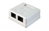 Розетка внешняя двойная телефонная RJ-12 6P4С