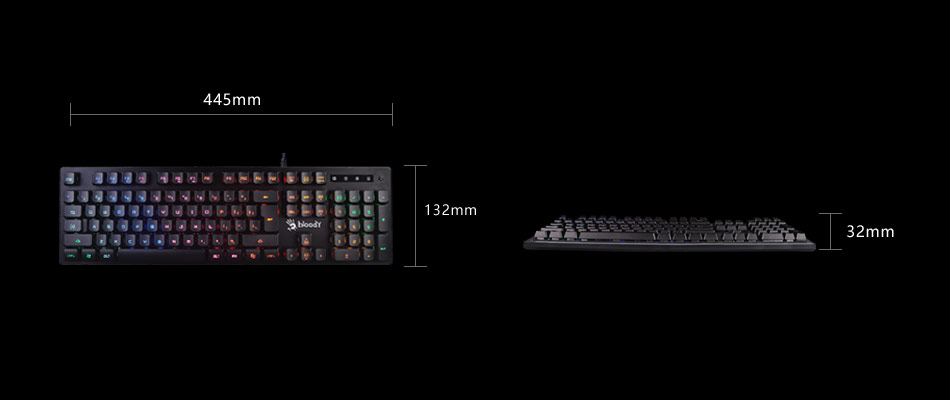 Игровая клавиатура ILLUMINATE B160N