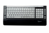 Клавиатура Gembird KB-9630SB-R Combo, <PS/2>+ USB, ммед, подсветка рус/лат букв, сер.-черная